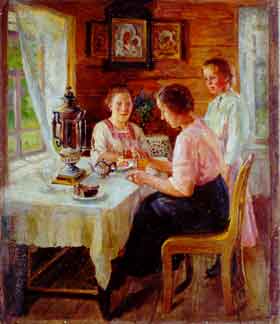 Чаепитие. 1913