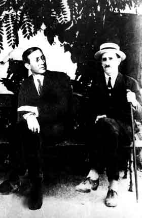 С.Кржижановский и А.Грин в Крыму. 1920-е